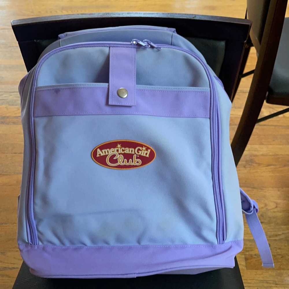 American Girl Club backpack